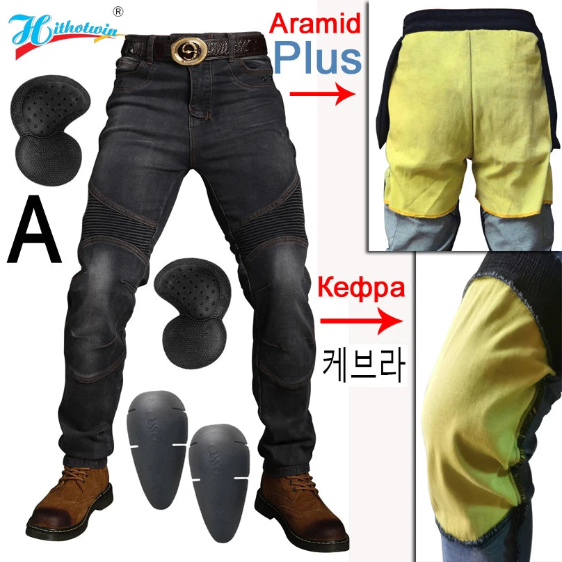 Kevlar Flame Resistant Motorcycle Pants ATHLEXES