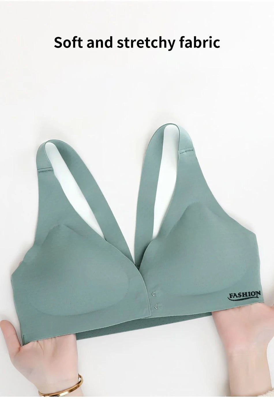 Chic Comfort Front-Clip Maternity Bralette ATHLEXES