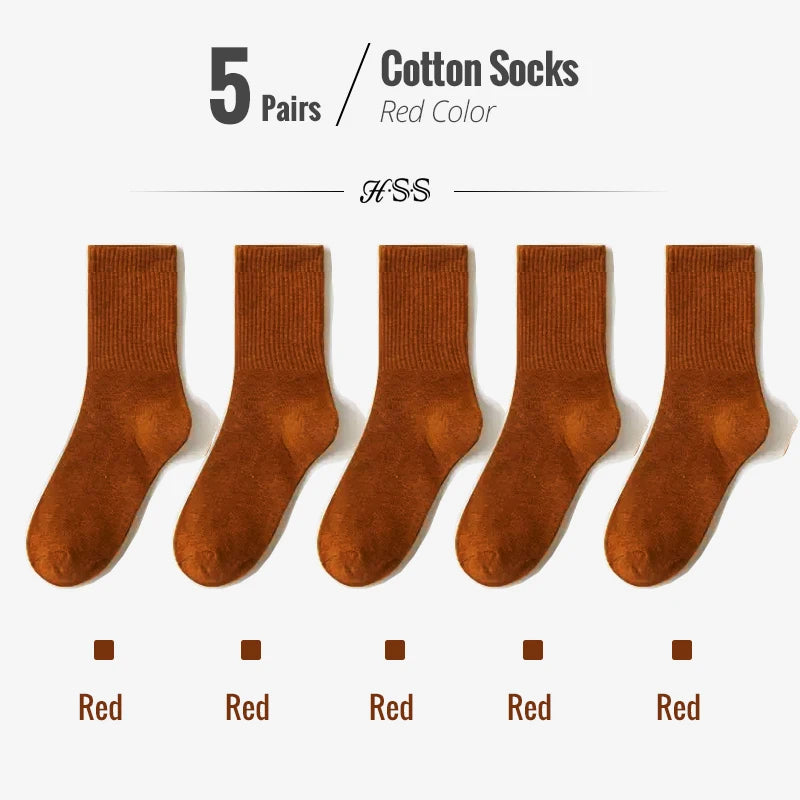 HSS Premium Combed Cotton Dress Socks Set ATHLEXES