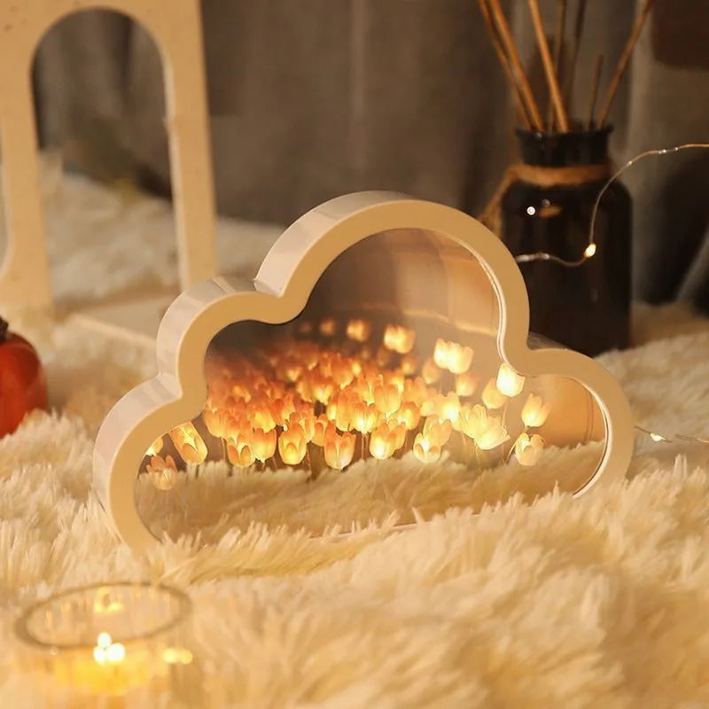Tulip Glow LED Night Light for Dreamy Bedrooms ATHLEXES