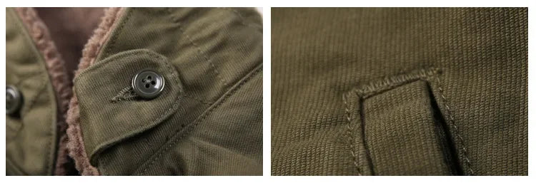NON STOCK USN N-1 Military Style Warm Coat with Sherpa Lining ATHLEXES
