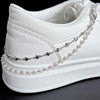 Pearl Charm Metal Shoe Buckle Chain Decorations ATHLEXES