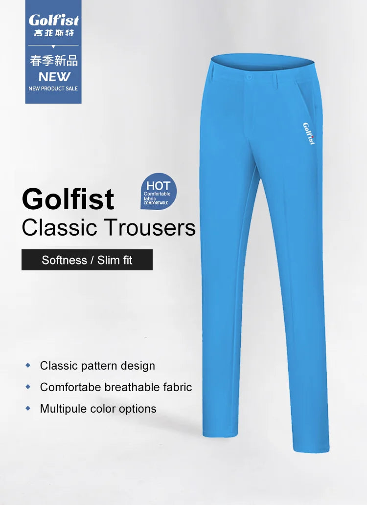 BreezeFit Men's Golf Performance Trousers ATHLEXES