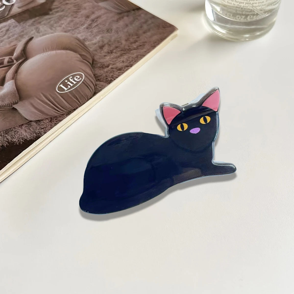 Charming Cat Clip Hairpin for Girls ATHLEXES