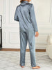 Solid Long Sleeve Pajama Set ATHLEXES