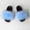 Luxury Faux Fur Slides for Women - Summer Comfort ATHLEXES