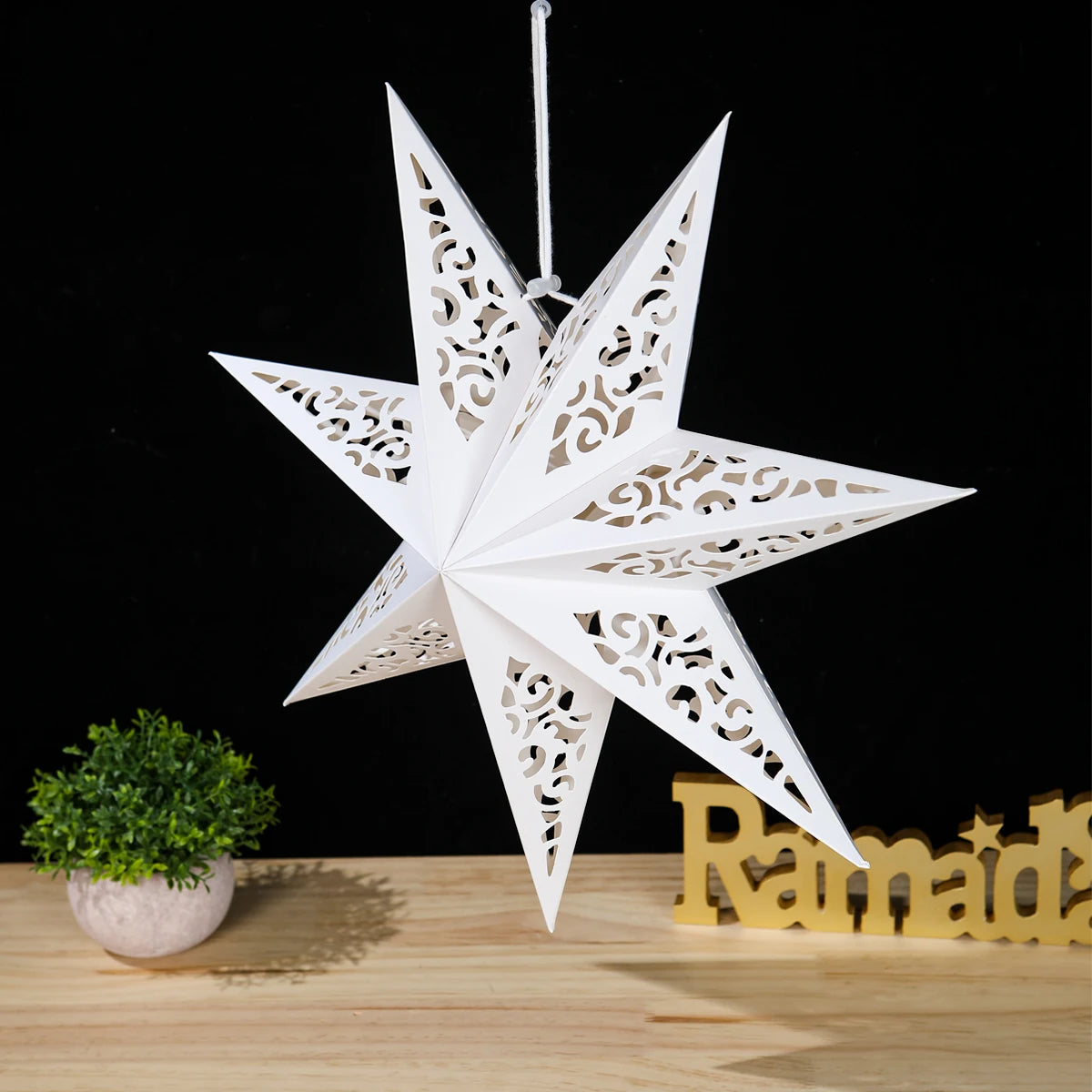 Eid Star Pendant: 30-75cm Festive Decor 2025 ATHLEXES