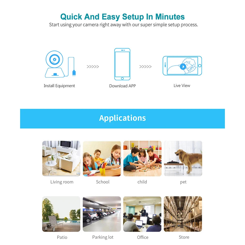 HD 1080P Mini WiFi Camera ATHLEXES