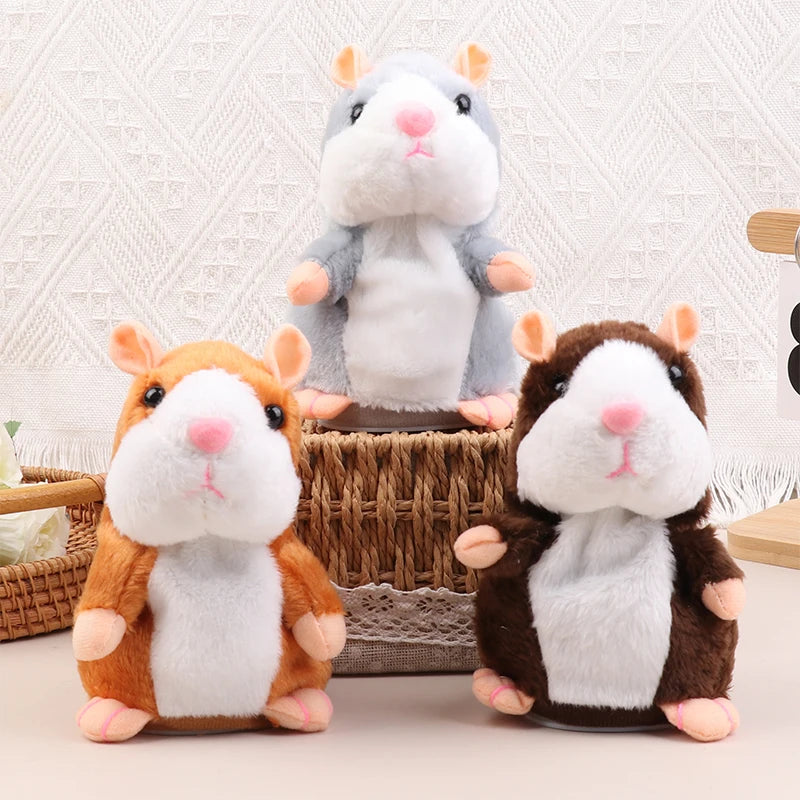 TalkMate Interactive Plush Hamster Toy ATHLEXES