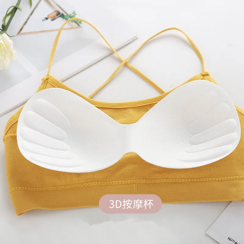 Elegant Cross Strap Yoga Bra for Active Women ATHLEXES