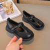 Charming Heart Princess Leather Flats for Kids ATHLEXES
