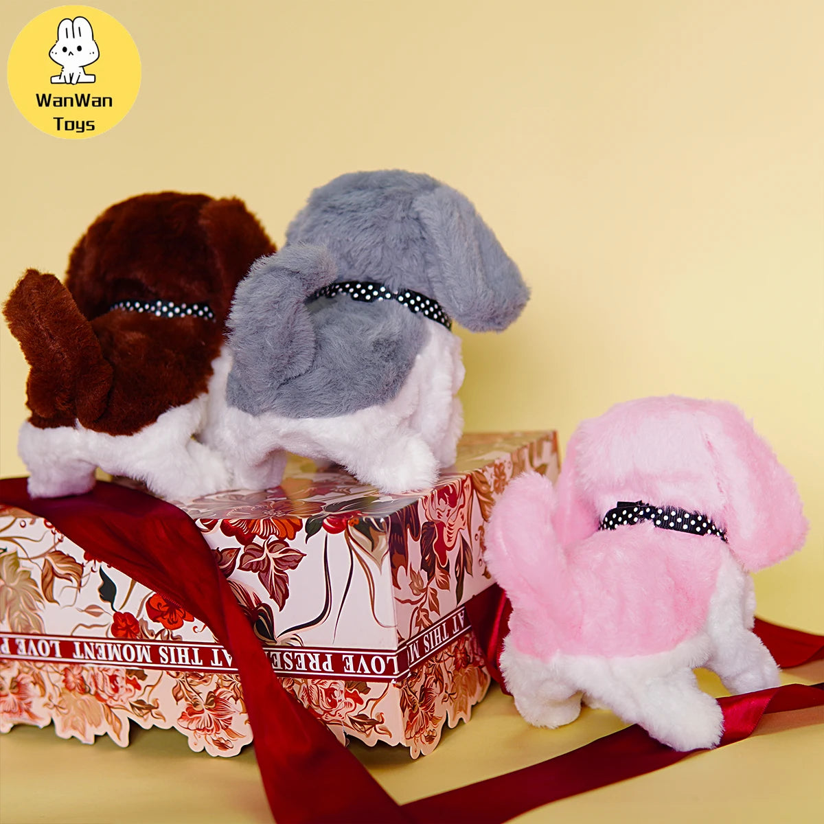 Plush Interactive Puppy Toy for Kids ATHLEXES