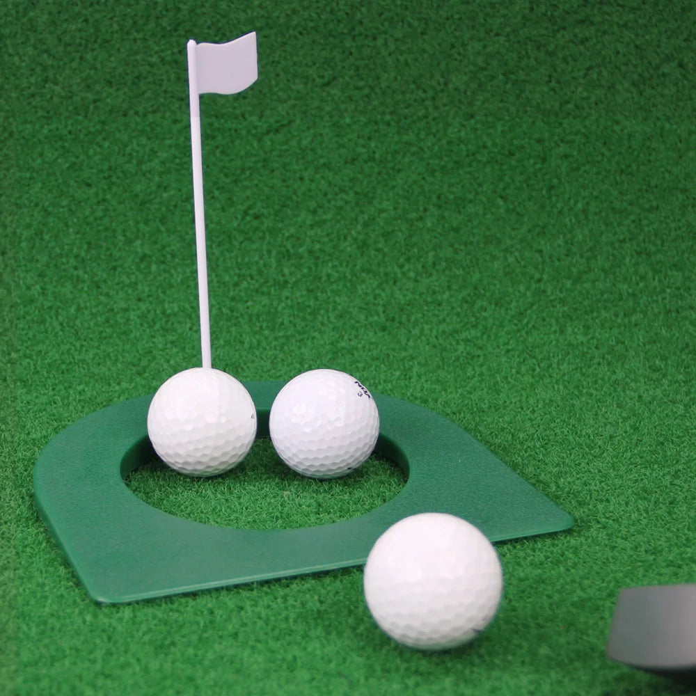 Regulation Golf Putting Cup & Flag Training Set ATHLEXES