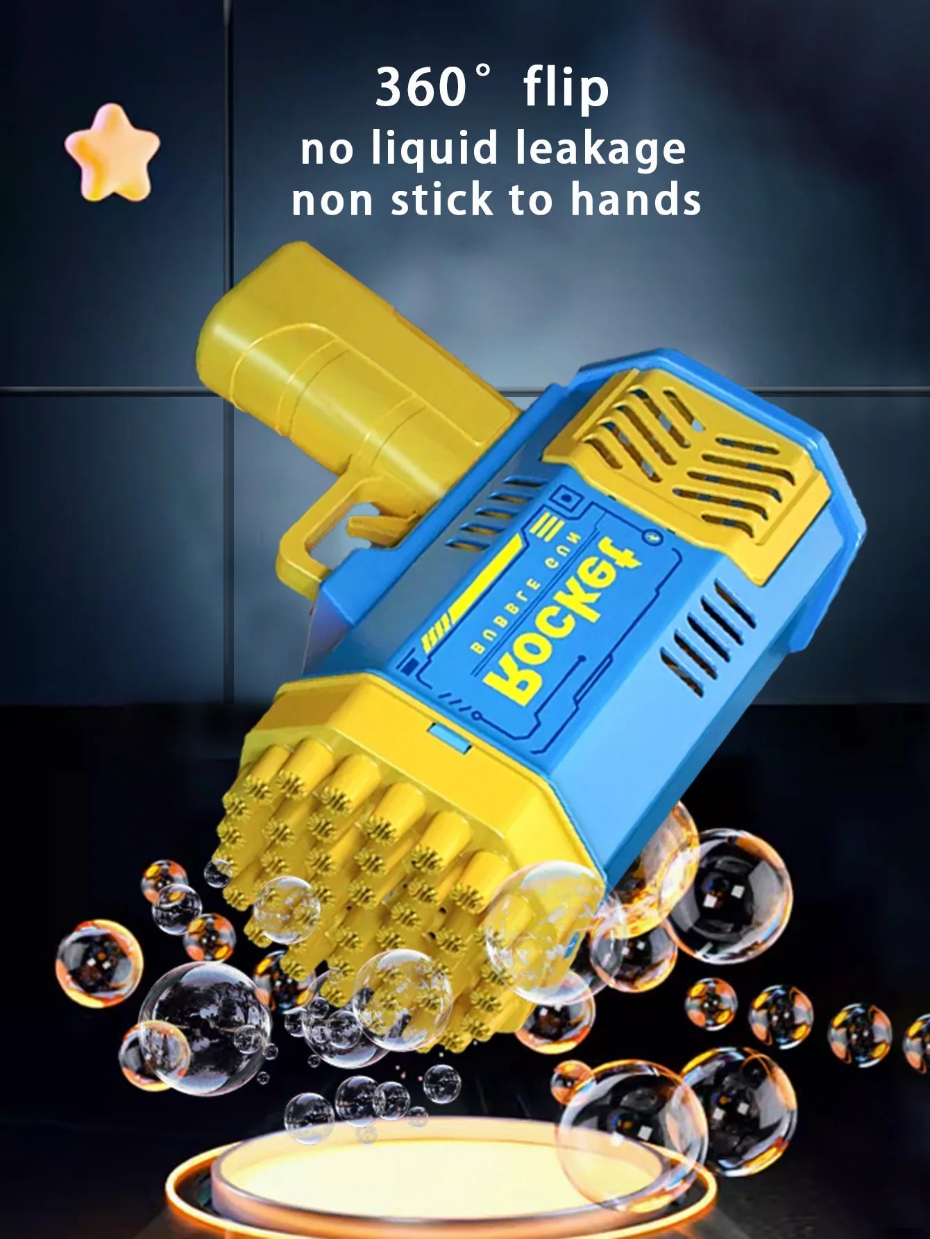 AirBliss 40 Hole Fully Automatic Bubble Machine ATHLEXES
