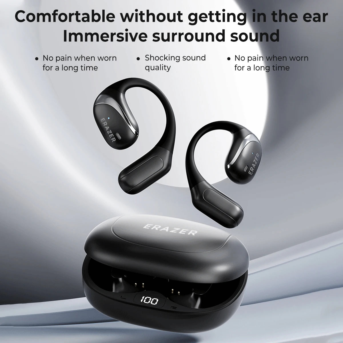 ERAZER X9 Sports Bluetooth 5.4 Earphones with Mic ATHLEXES