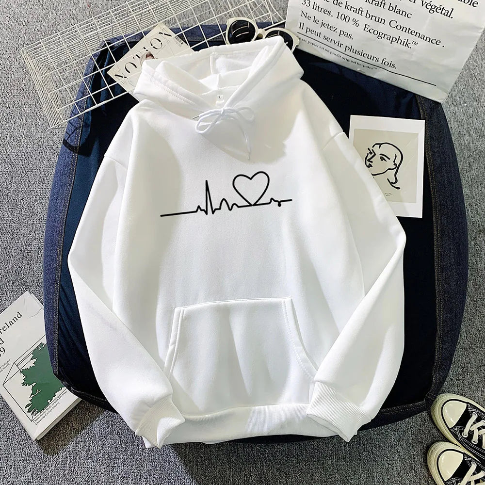 Chic Spring Loose Fit Hoodie for Women ATHLEXES