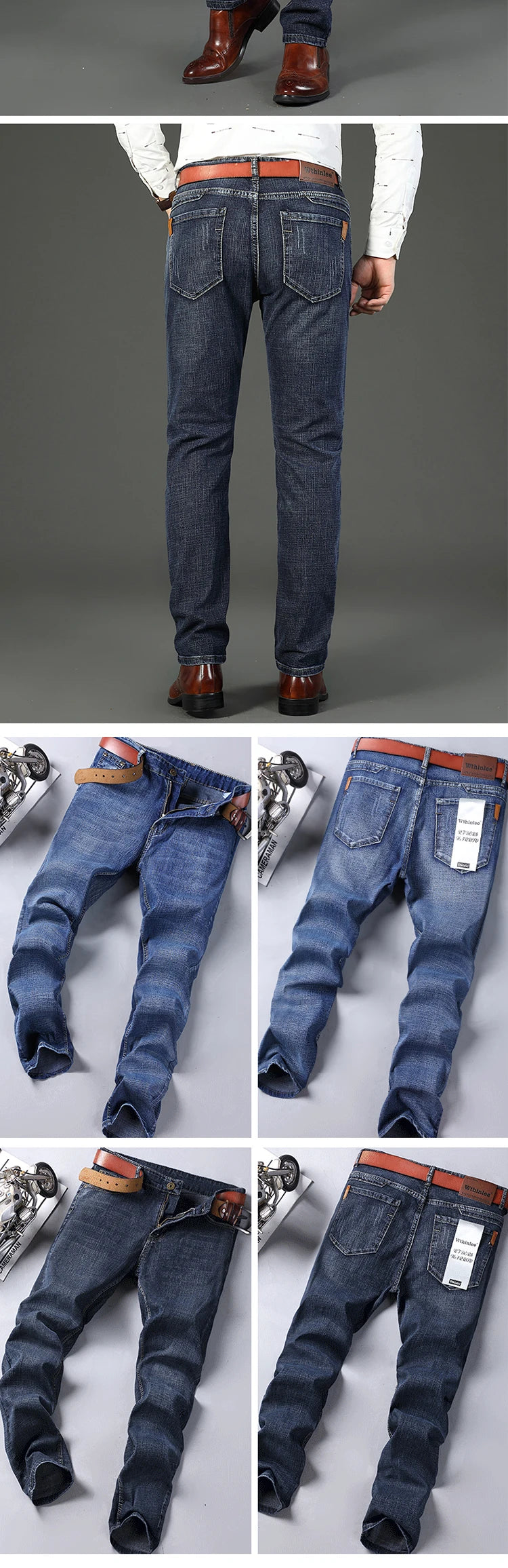 EliteStretch Business Jeans for Men ATHLEXES