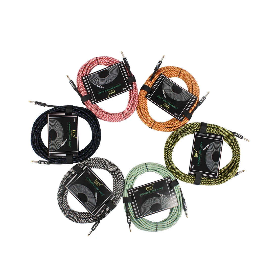 IRIN Premium No Noise Audio Cable for Guitar & Bass ATHLEXES