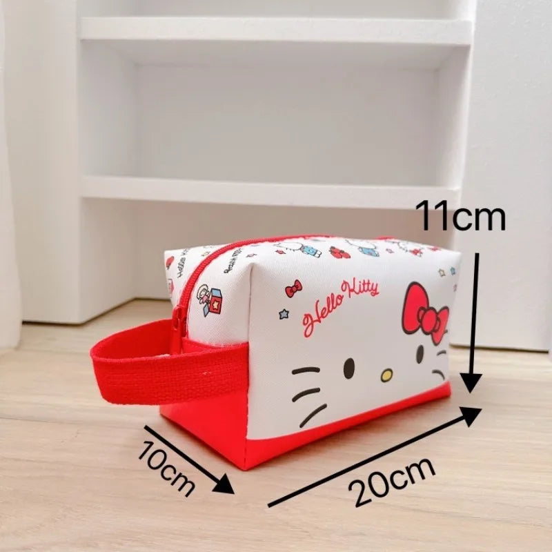 Chic Hello Kitty Travel Makeup Bag - Waterproof Clutch ATHLEXES