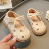 Charming Floral Mary Jane Low Heel Princess Shoes ATHLEXES