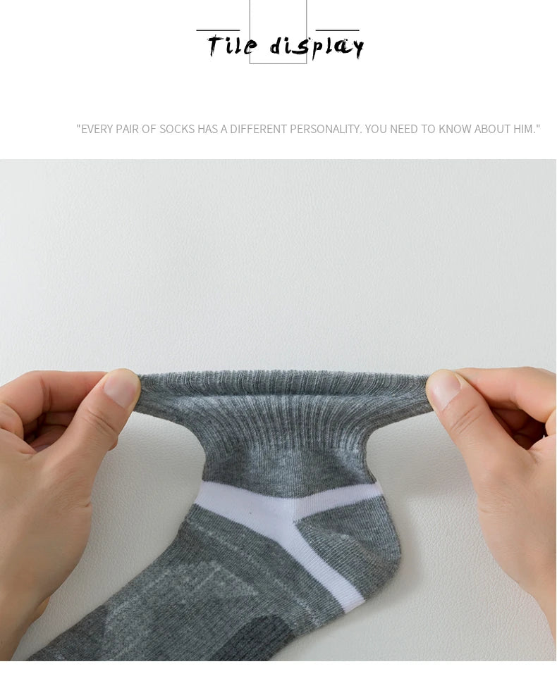 Trendy Cotton Sports Socks Set ATHLEXES
