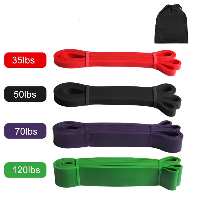 EliteFlex Latex Stretch Resistance Bands for Workouts ATHLEXES
