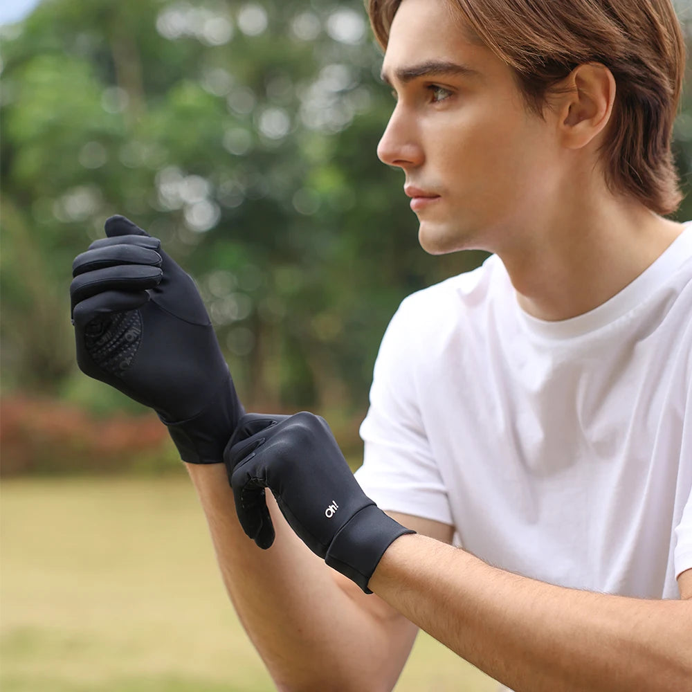 SunnyGuard UV Protection Fingerless Gloves ATHLEXES