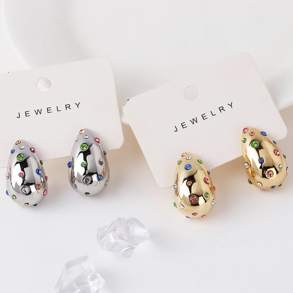 Waterproof Teardrop Stud Earrings ATHLEXES