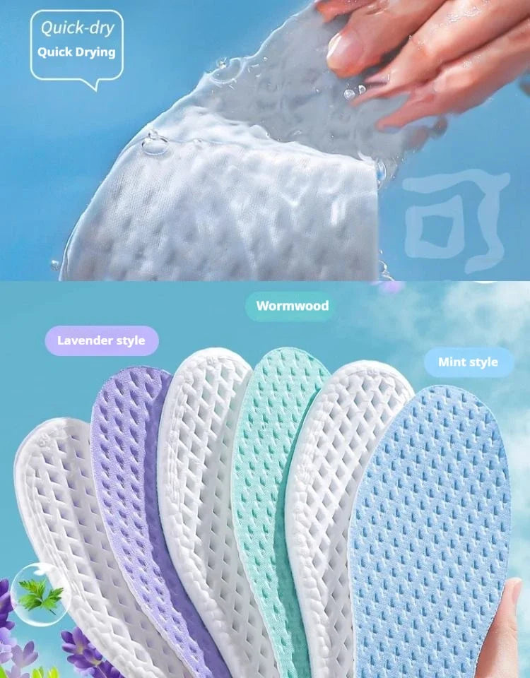 CoolStep Breathable Memory Foam Insoles ATHLEXES