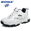 BONA 2022 Fashion Leather Breathable Casual Sneakers ATHLEXES