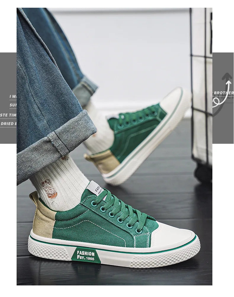2025 Men's Breathable Canvas Skate Shoes ATHLEXES