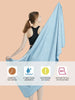Silver Ion Microfiber Quick-Dry Gym Towel ATHLEXES