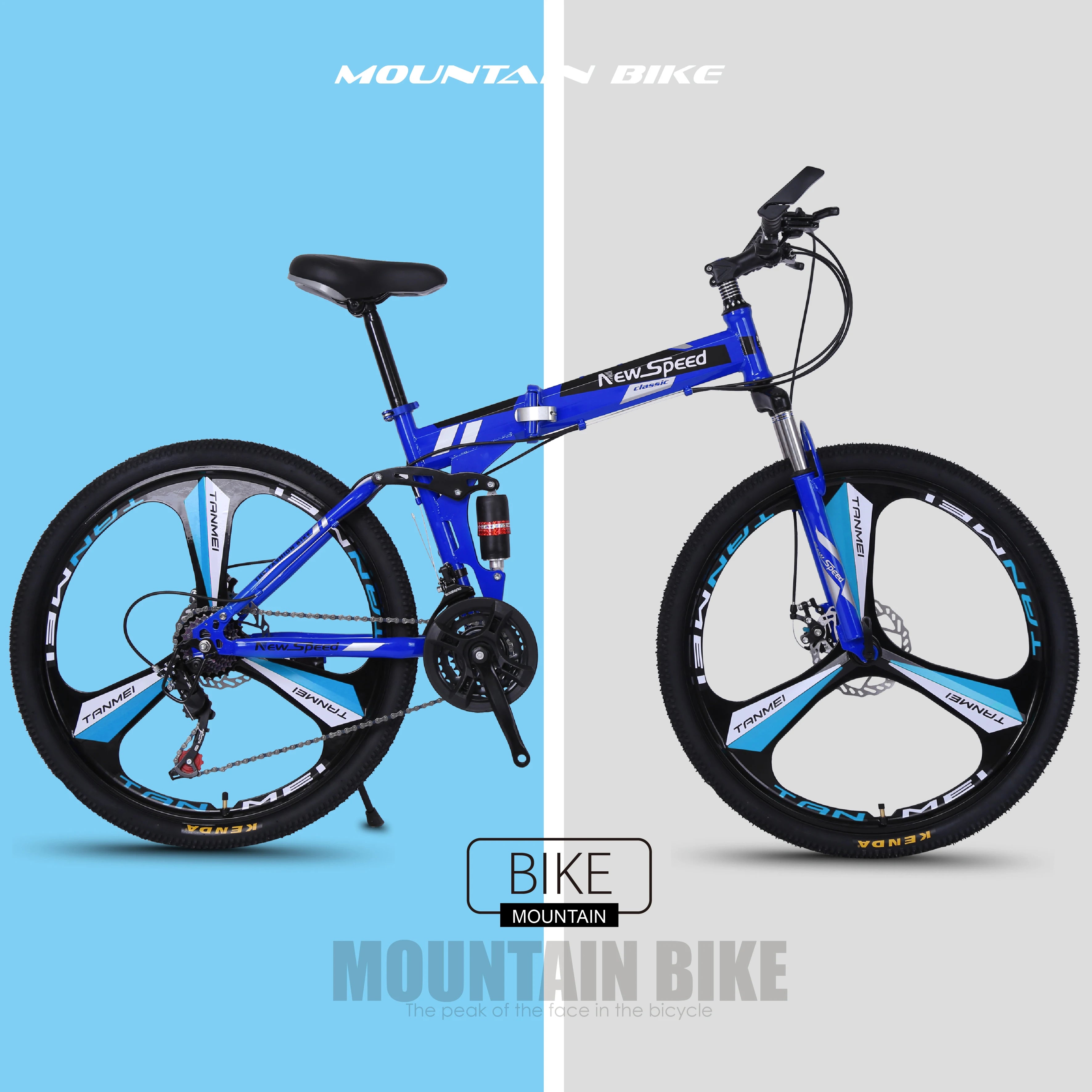 YTYIN Folding Hybrid Mountain Bike ATHLEXES