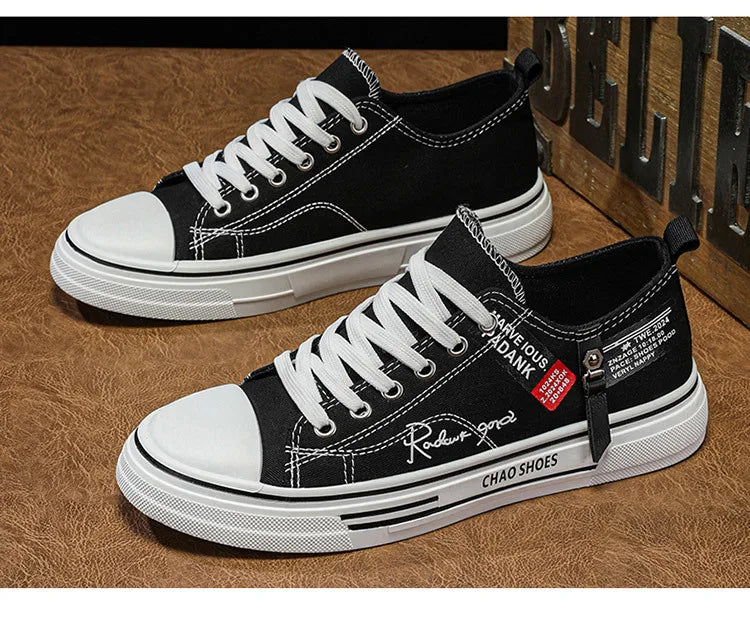 UrbanStride Breathable Canvas Sneakers for Men ATHLEXES