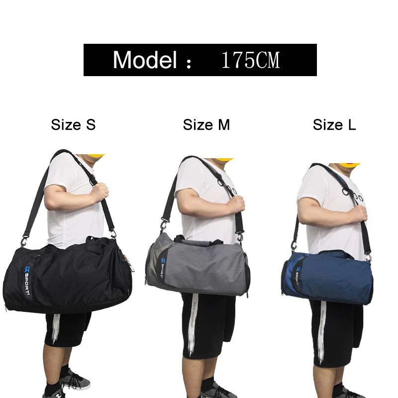 IX Premium Wet Dry Fitness Gym Bag for Travel ATHLEXES