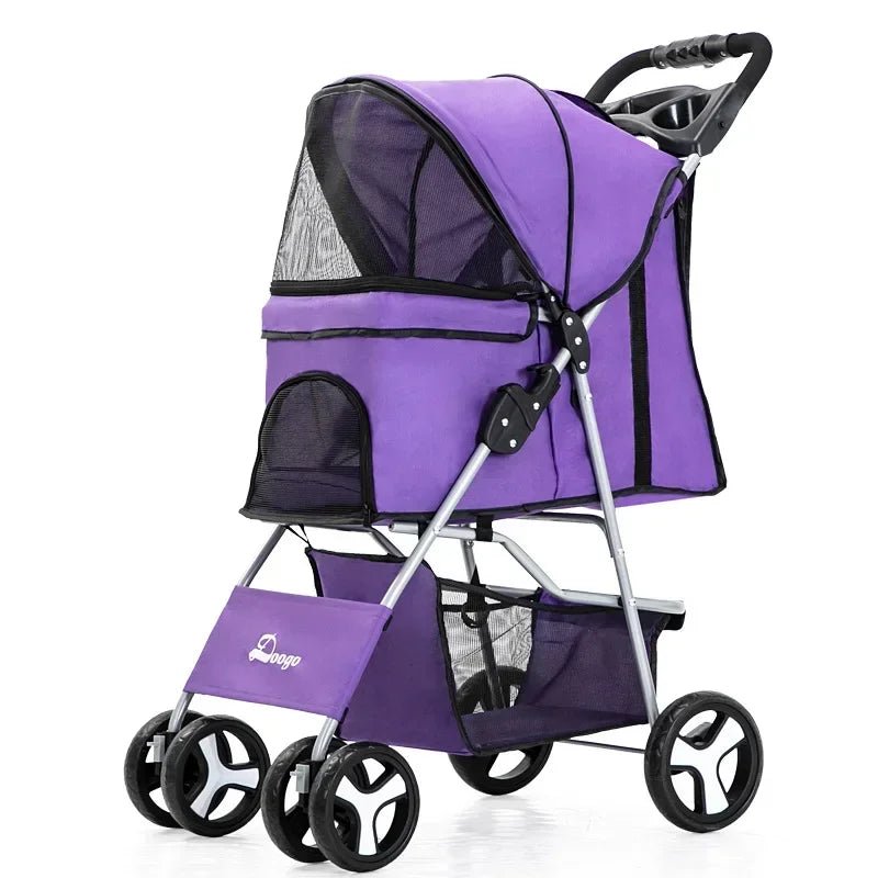 DTC-804 Portable Pet Stroller with Sunroof ATHLEXES