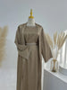 Eid Silky Satin Abaya Set ATHLEXES