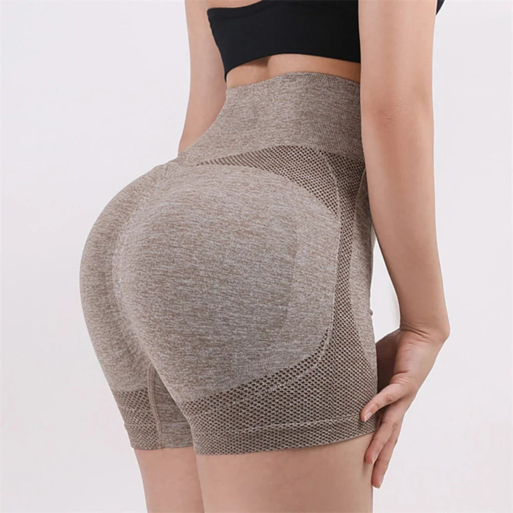ElevateFit High Waist Workout Shorts by Jen. ATHLEXES