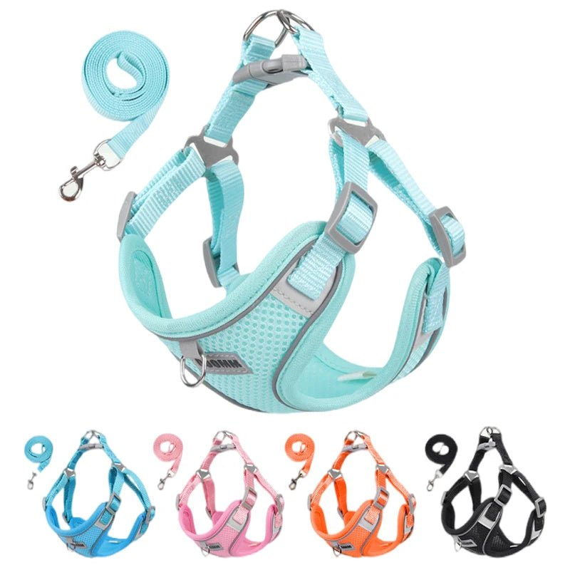 Reflective Dog Harness and Leash Set ATHLEXES