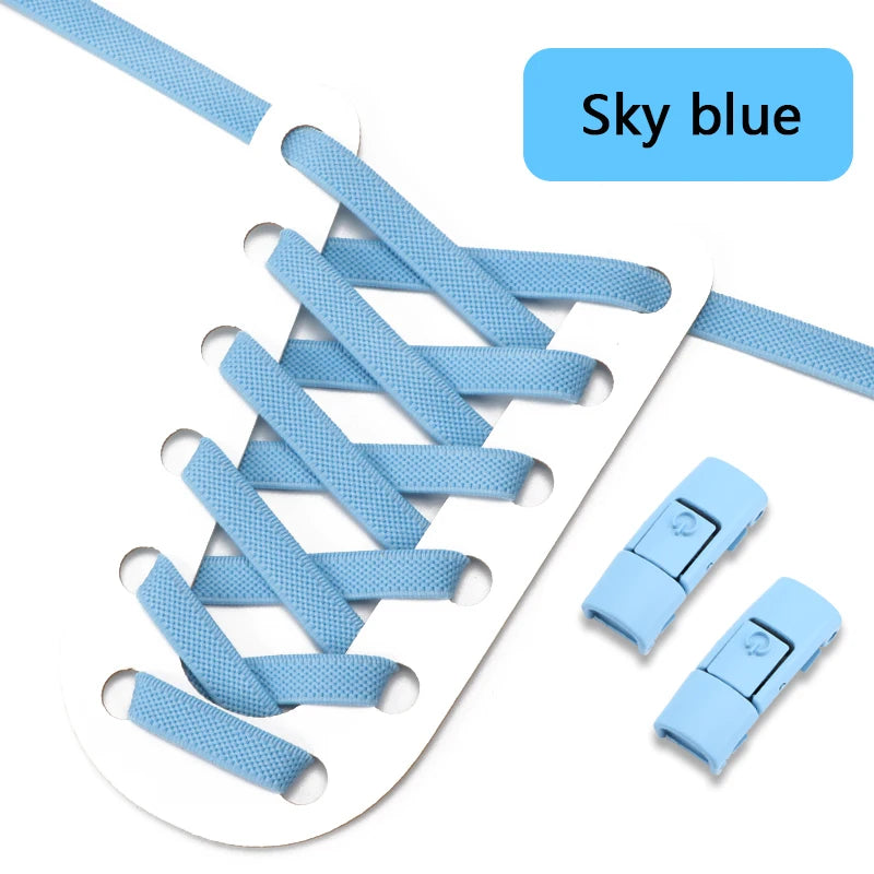 No Tie Elastic Press Lock Shoelaces for All ATHLEXES
