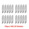 PrecisionCut Sterile Surgical Blades Set for DIY ATHLEXES