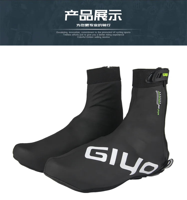 FleeceGuard Waterproof Cycling Overshoes for All-Weather Protection ATHLEXES