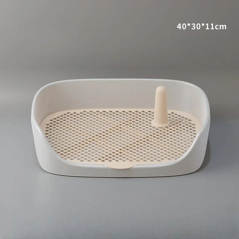 Training Toilet Pet Toilet for Small Dogs Cats Portable Dog Training Toilet Puppy Pad Holder Tray Pet Supplies Indoor Dog Potty ATHLEXES