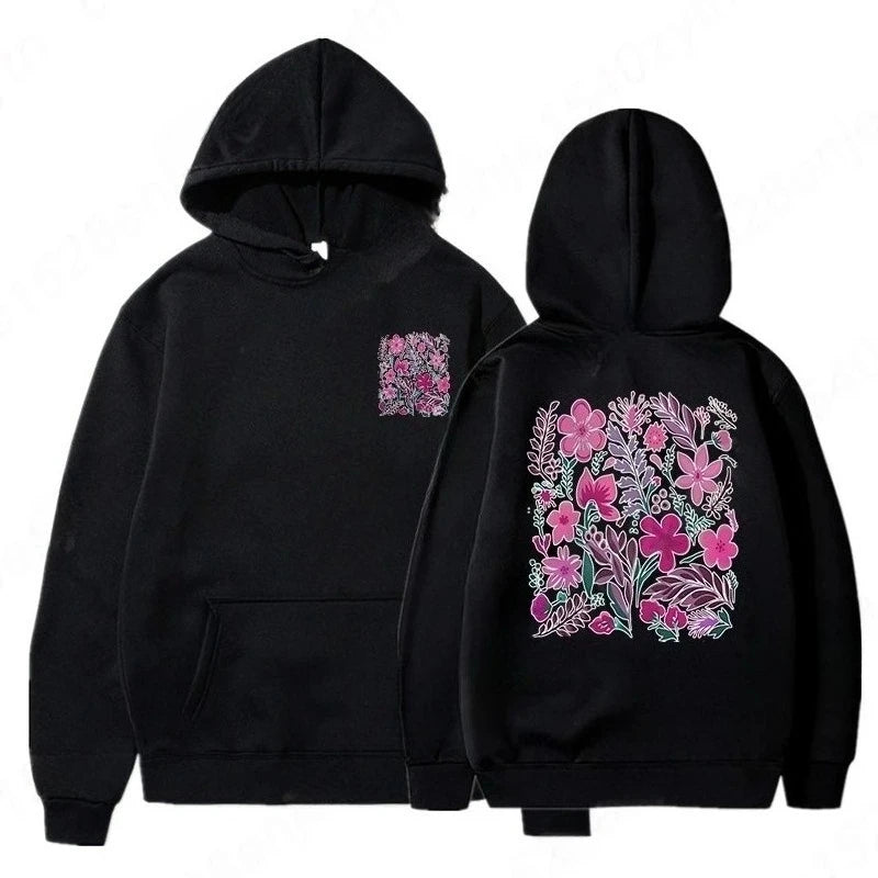 Wildflower Bloom Floral Hoodie for Women ATHLEXES