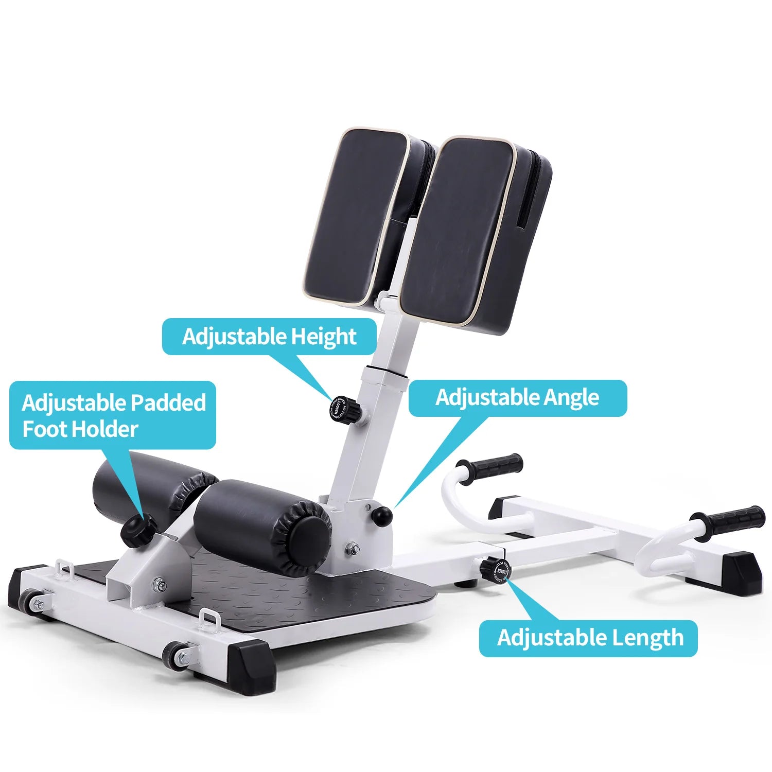 Leikefitness Deluxe Sissy Squat Bench Gym Station ATHLEXES