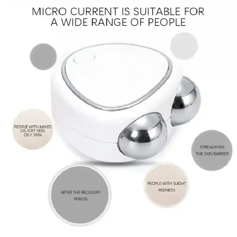 GlowLift EMS Facial Massager Roller ATHLEXES