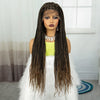 Radiant 36-Inch Micro Braided Lace Front Wig ATHLEXES