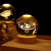 GalaxyGlow 3D Crystal Lamp Night Light ATHLEXES