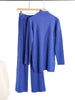 Autumn Winter Luxe Knitted Tracksuit Set for Women ATHLEXES