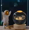 Luminous Saturn 3D Solar System Crystal Sphere ATHLEXES